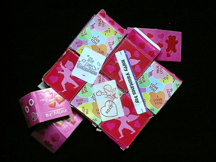 cupid + stickers + postal love ='s valentine's perfection!