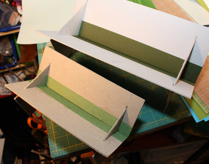 two different punching cradles in action! (via Paper Chipmunk)